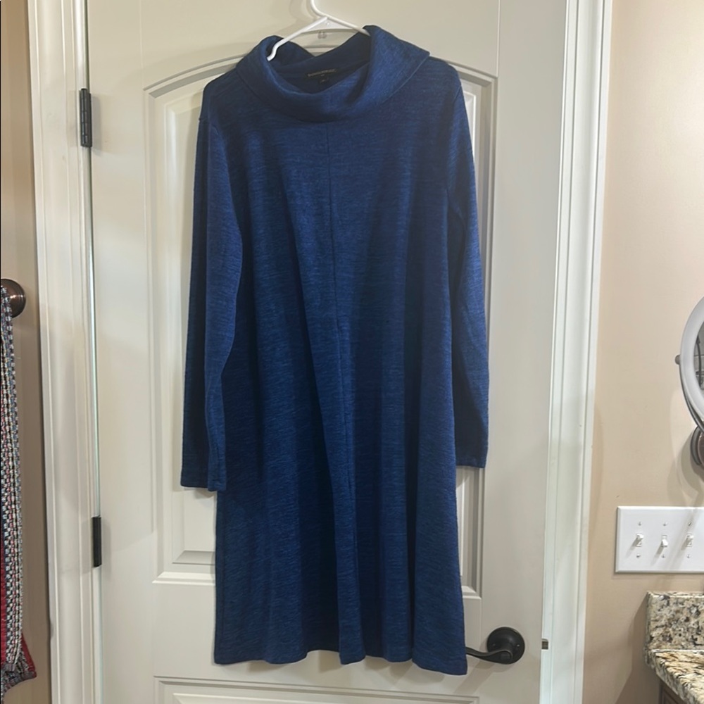 Banana Republic Blue Midi Dress